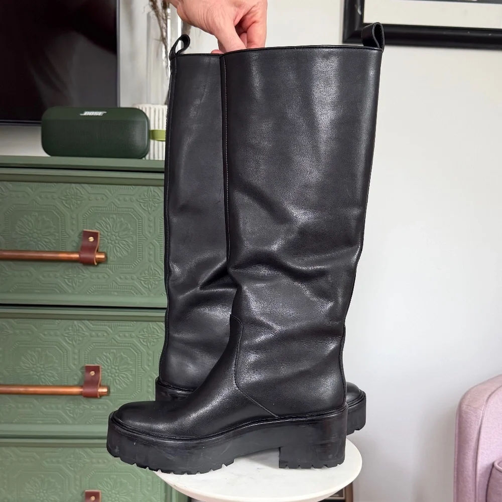 Loeffler Randall Carlee Tall Boot - Black - 7 - EUC - Picture 5 of 13